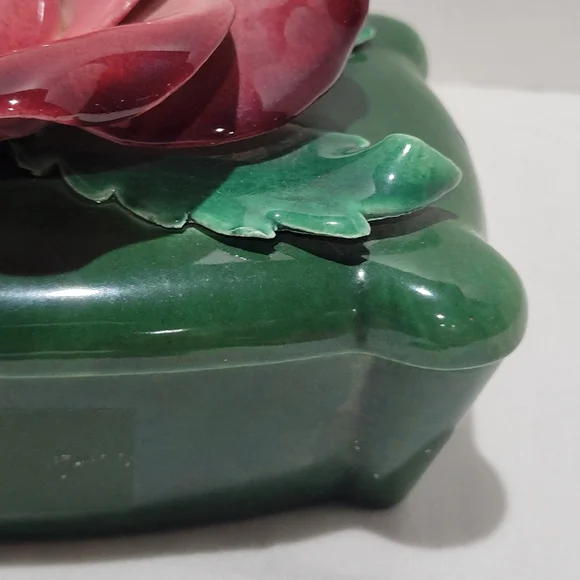 Johannes Brahm California 965 trinket box 3pc ceramic w lid - Picture 6 of 13